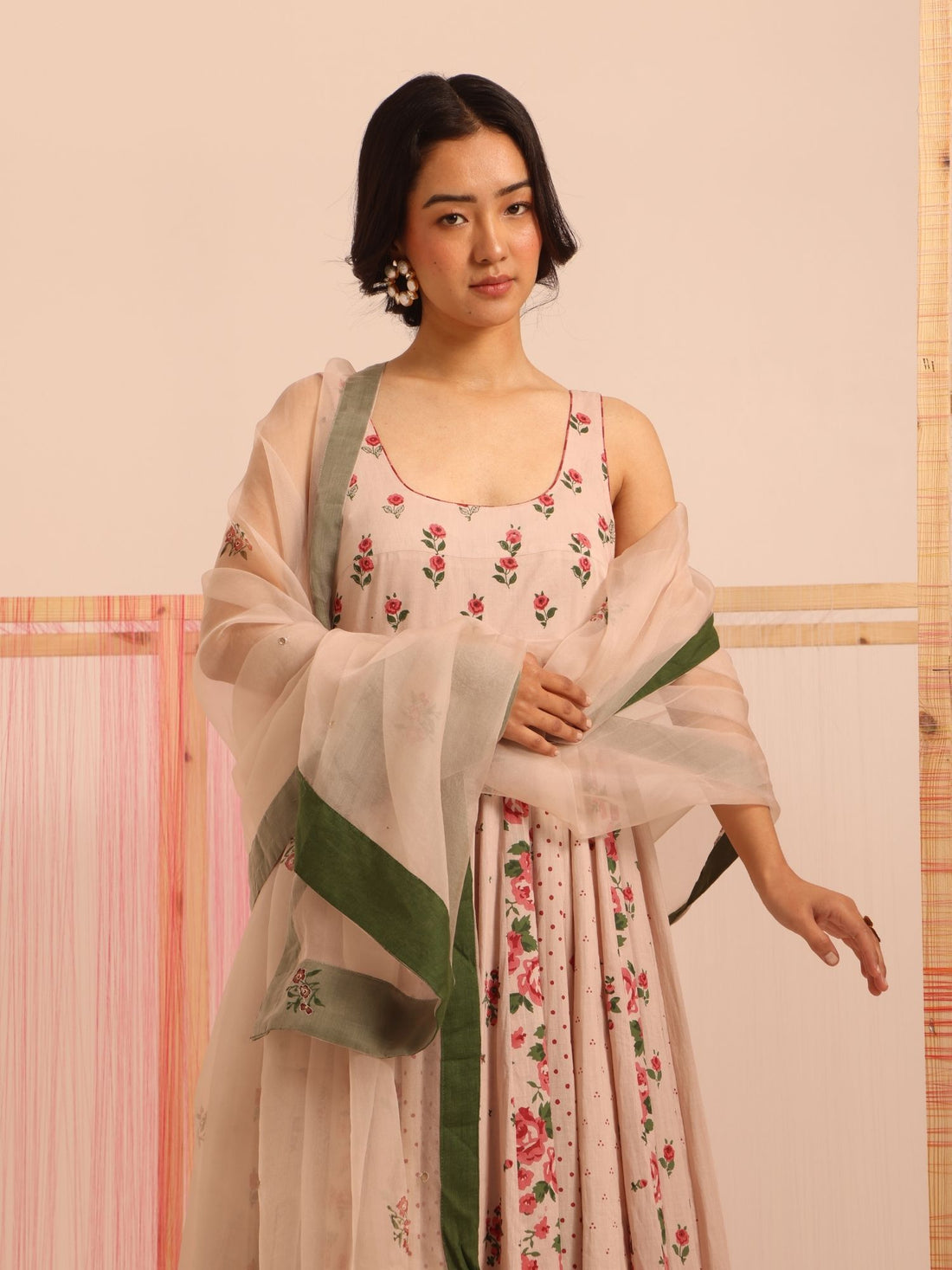 Khwaab Organza Anarakali Dress