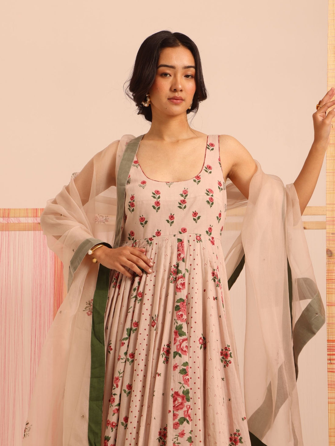 Khwaab Organza Anarakali Dress