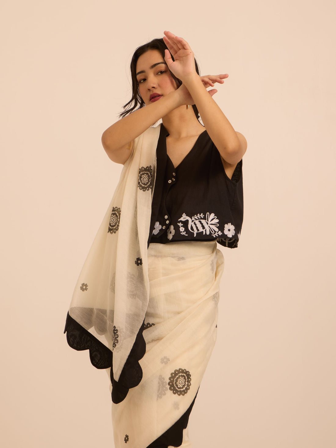 Aadi Embroidered Blouse