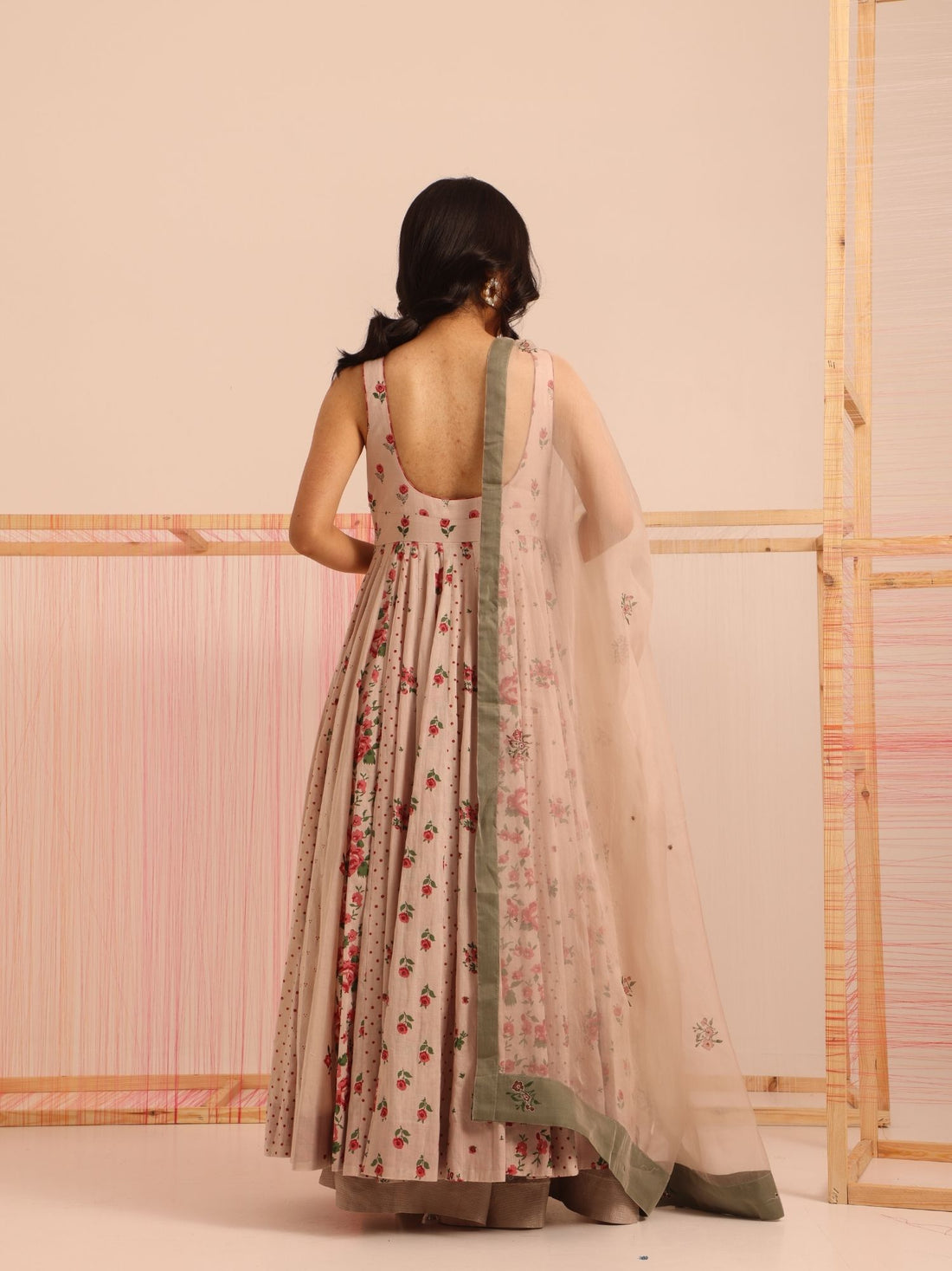 Khwaab Organza Anarakali Dress