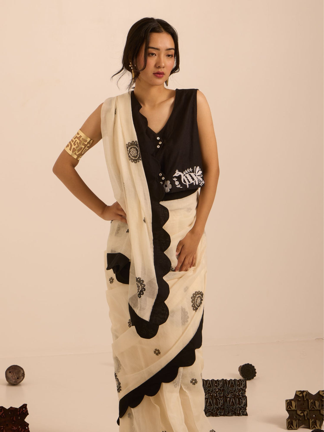 Aadi Embroidered Blouse