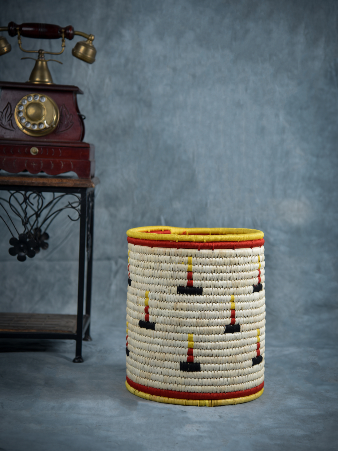 Rainbow Multicolor Kanshi Grass Bin