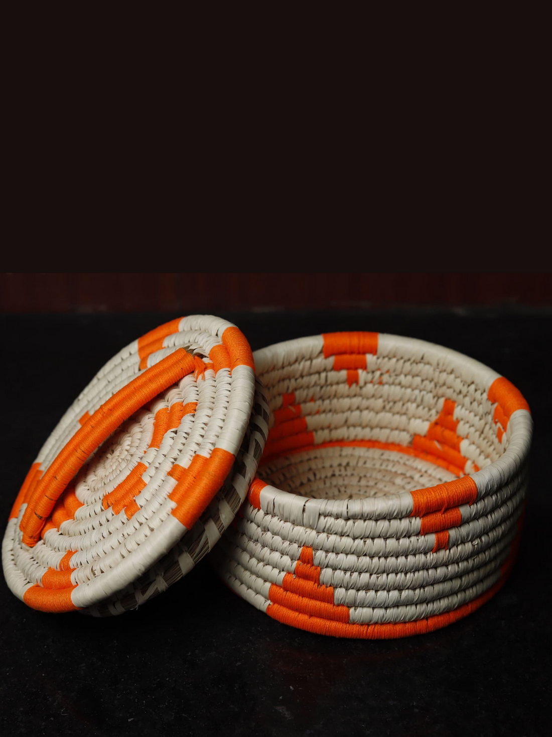 Kanshi "Mandarin" Chapati Box/Storage Box