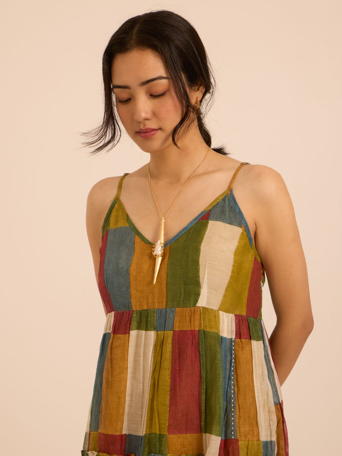 Sundown Chanderi Dress