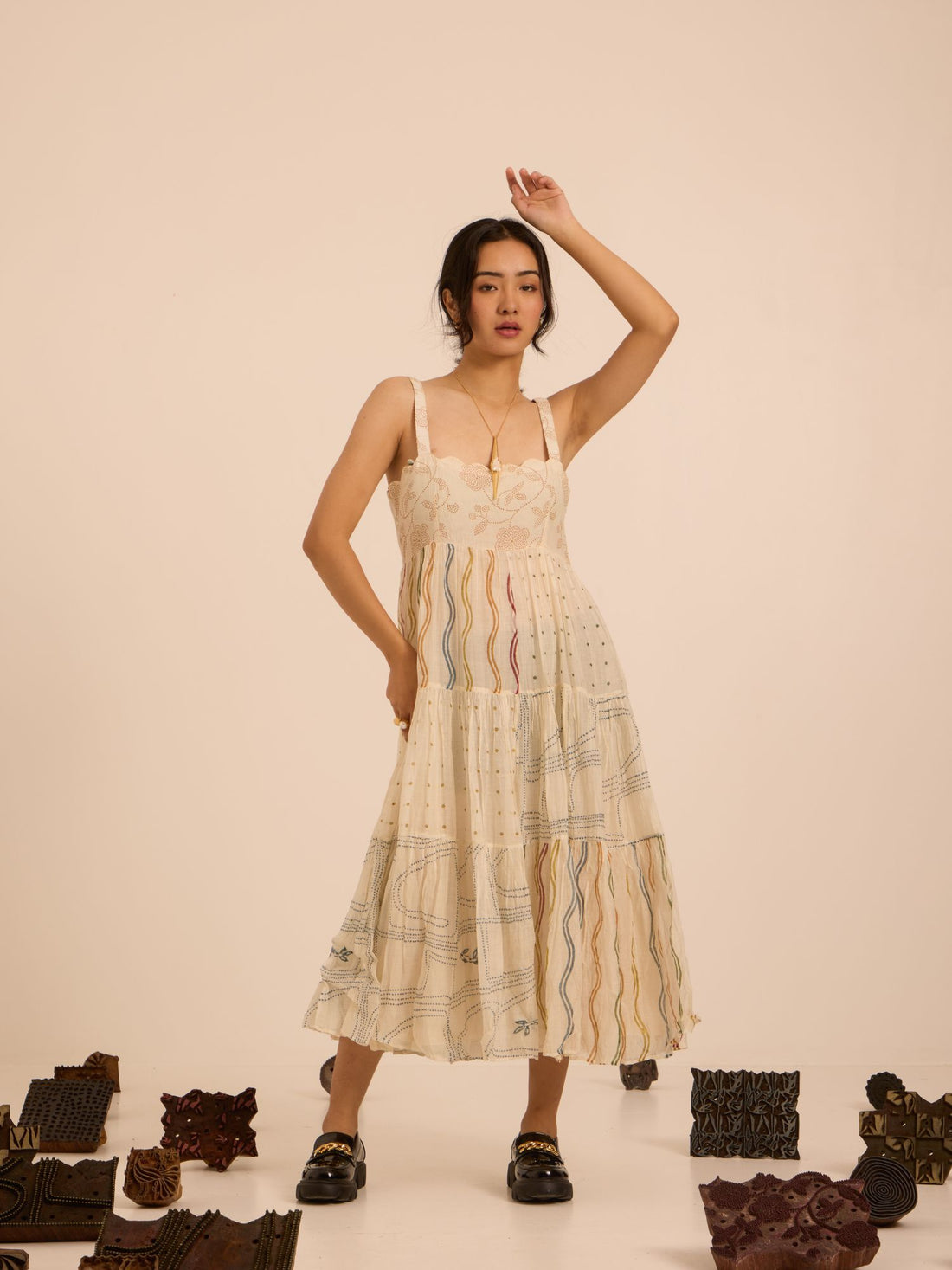 Patch Perfect Sohrai Dress