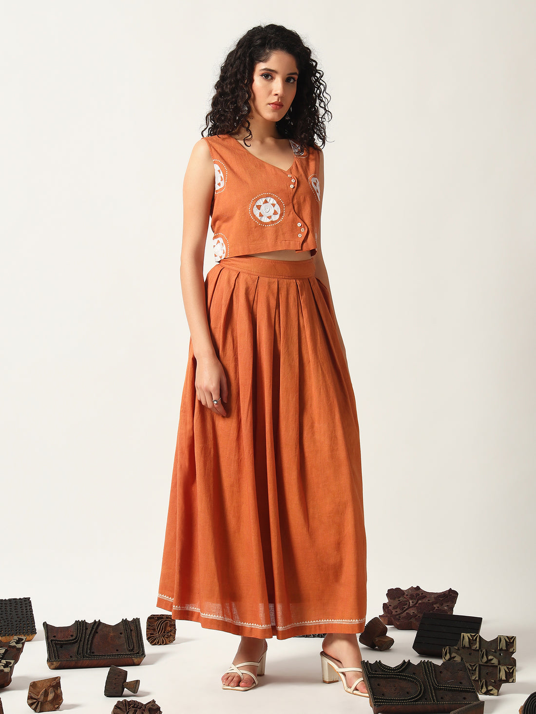 Kohbar Kala Cotton Co-Ord Set