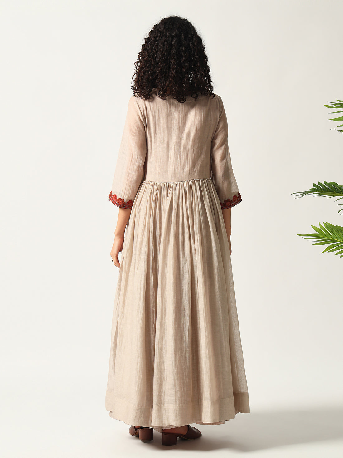 Himya Chanderi Winter Mist