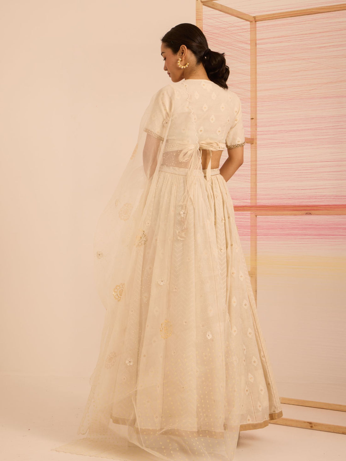 Noor-E-Jahan Chanderi Lehenga