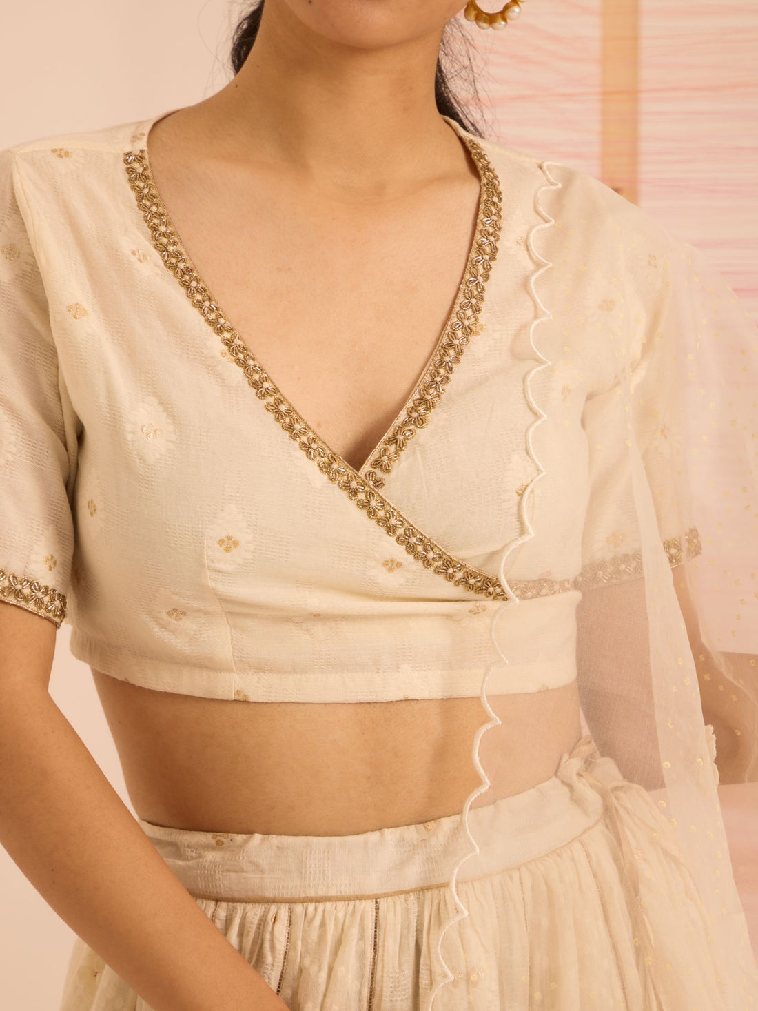 Noor-E-Jahan Chanderi Lehenga
