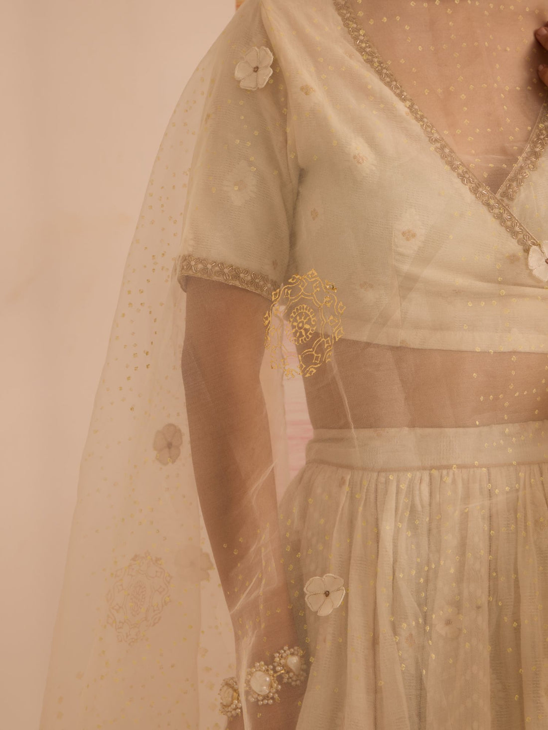 Noor-E-Jahan Chanderi Lehenga