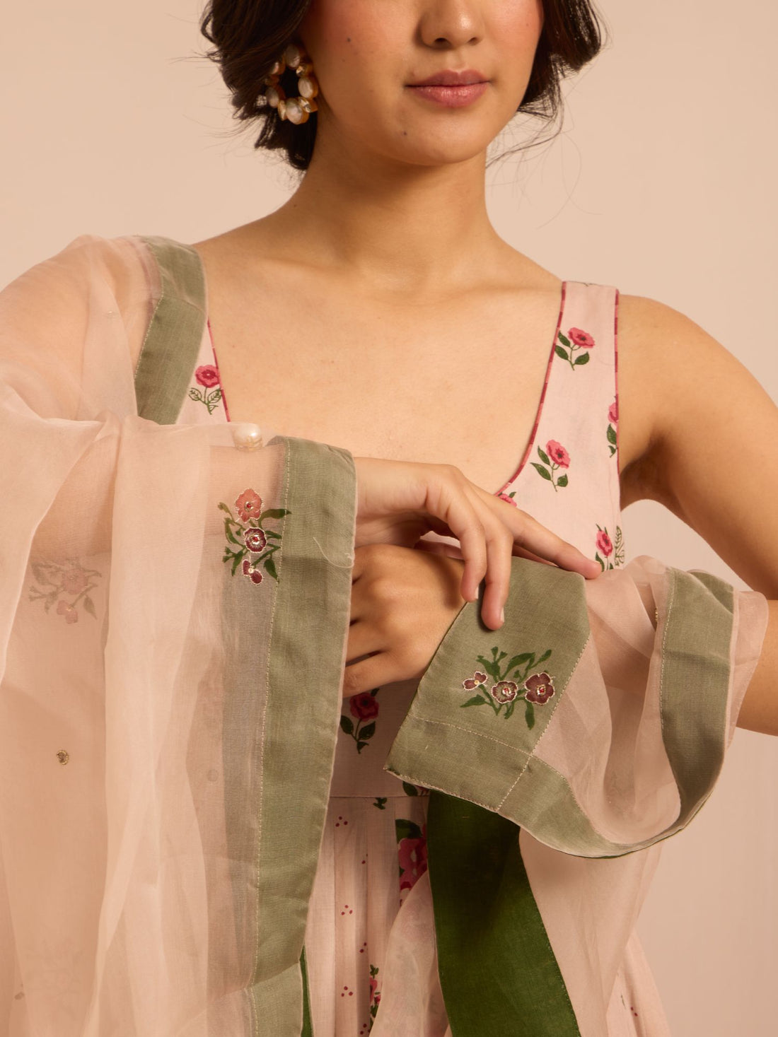 Khwaab Organza Anarakali Dress