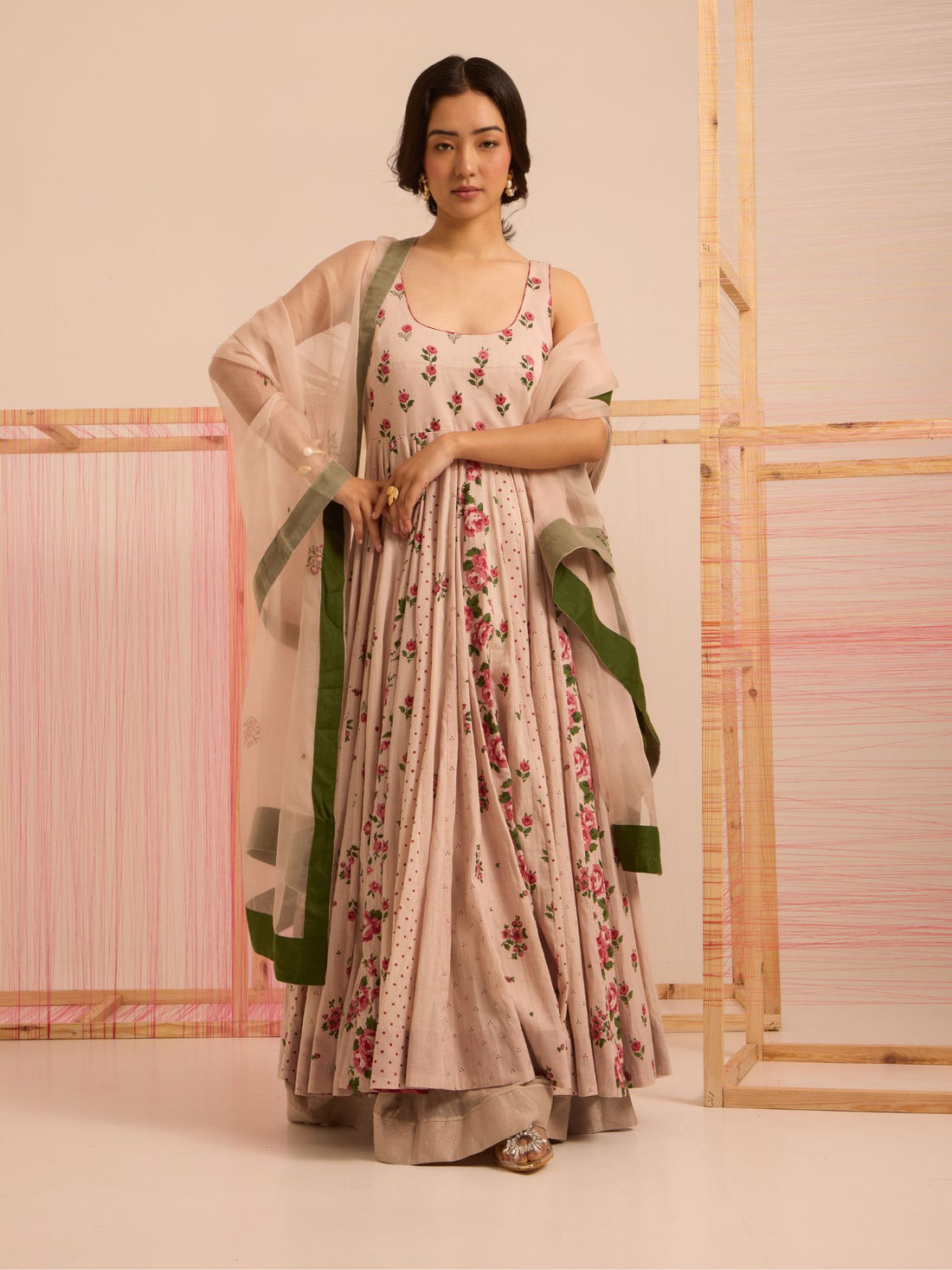 Khwaab Organza Anarakali Dress