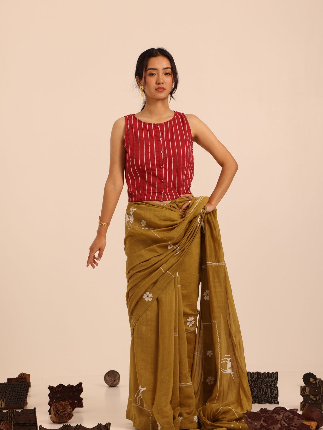 Laal Rekha Blouse