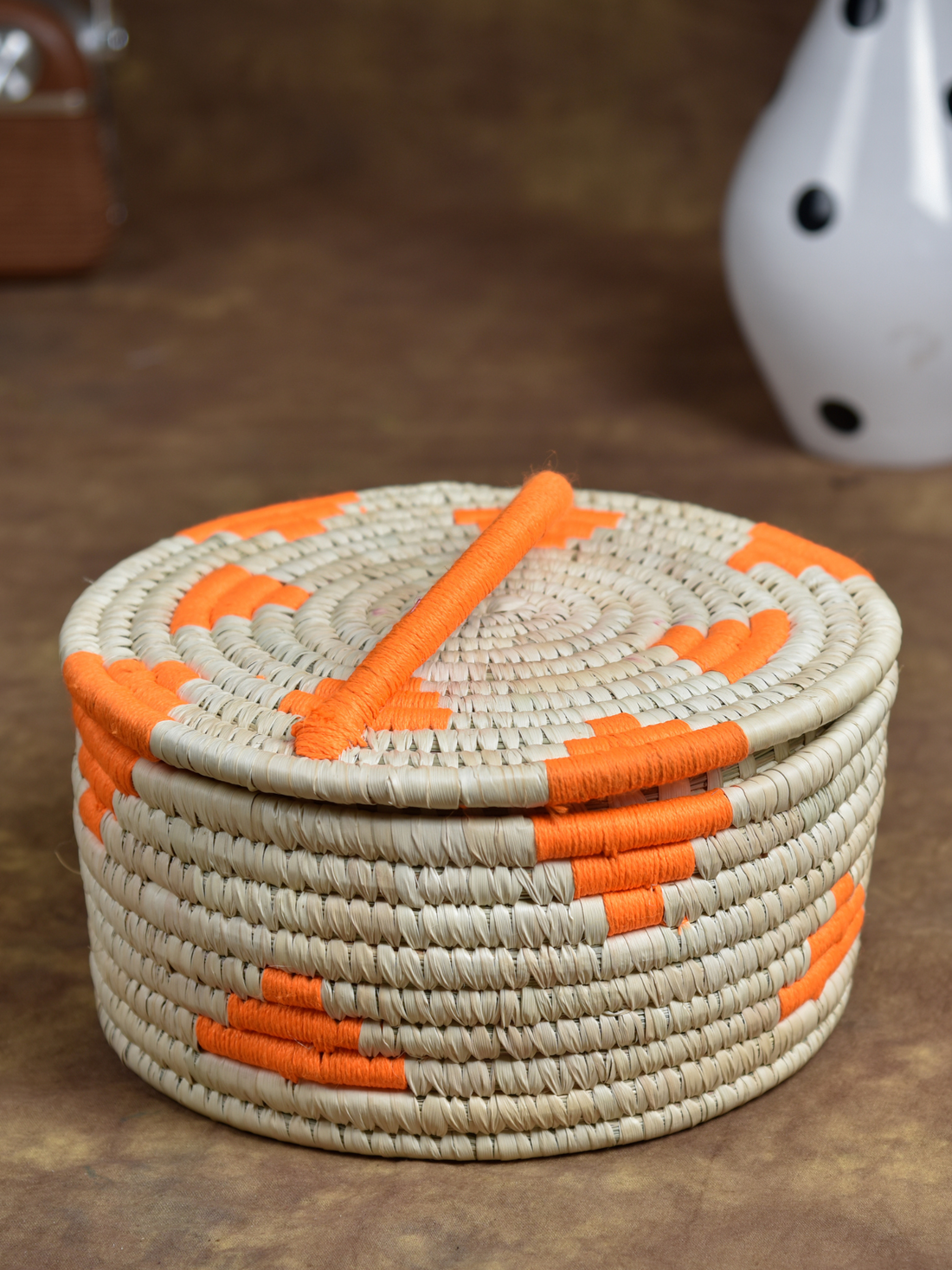 Kanshi "Mandarin" Chapati Box/Storage Box