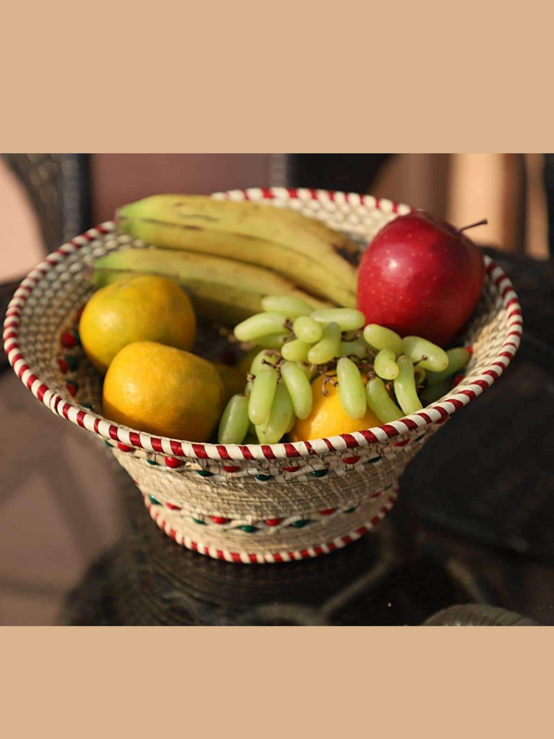 Beads Fruit Basket
