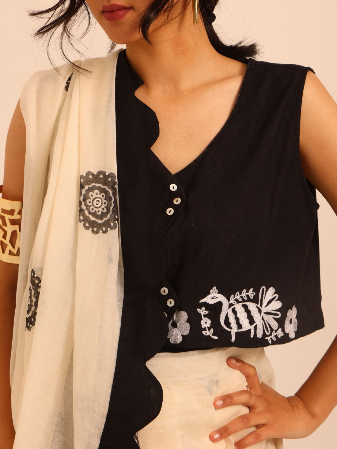 Aadi Embroidered Blouse