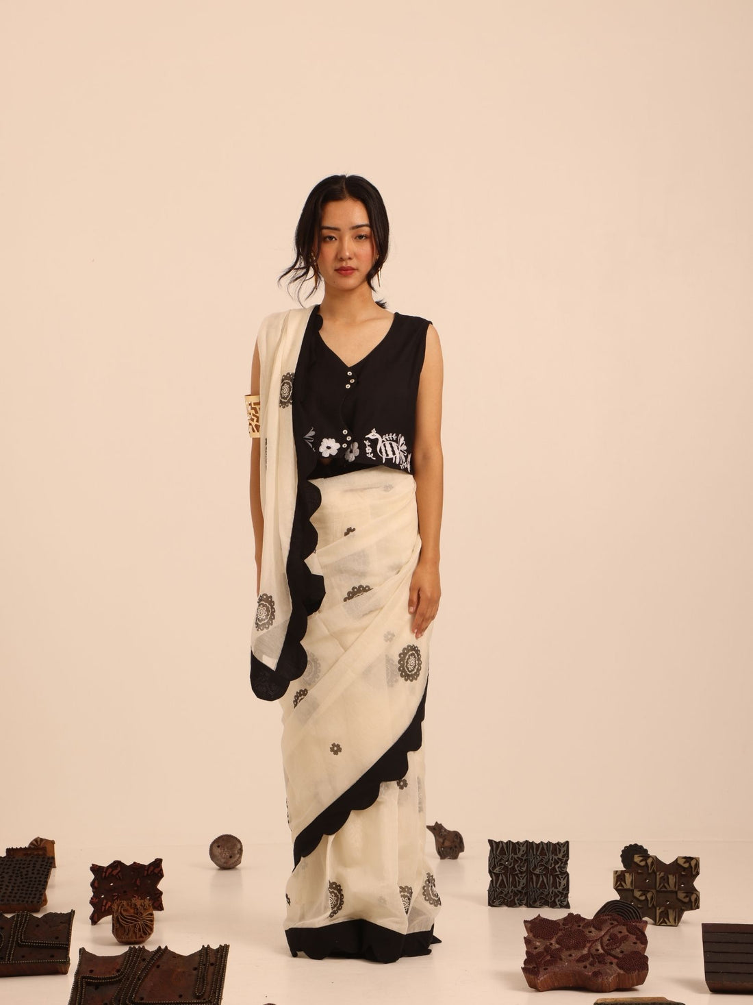 Aadi Embroidered Blouse
