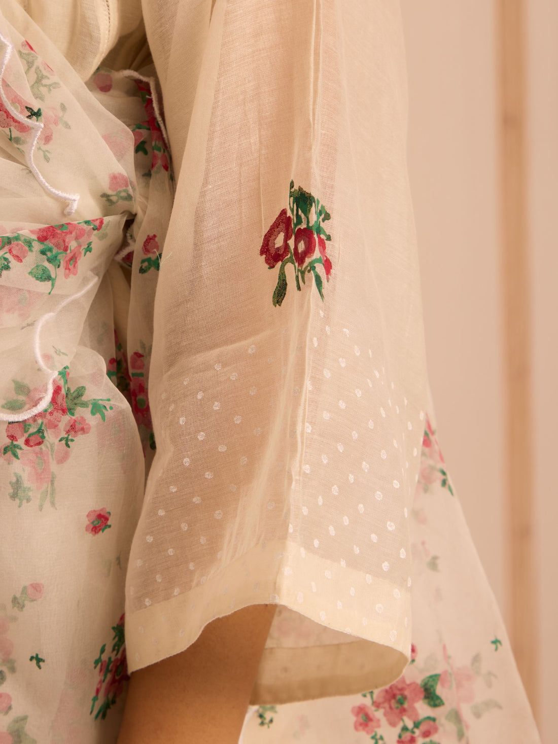 Noor Chanderi Kurta Set