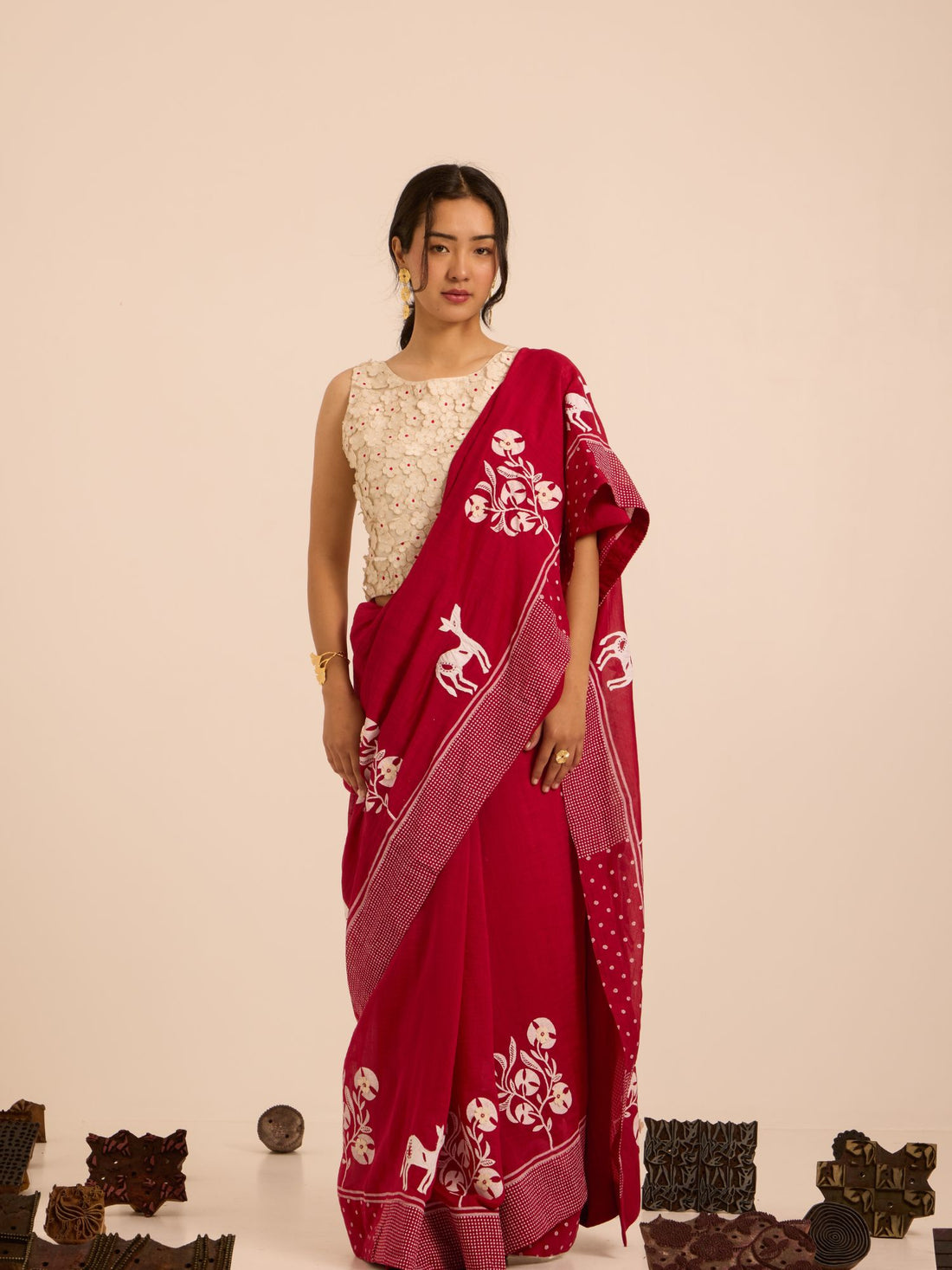 Guldasta Chanderi Blouse