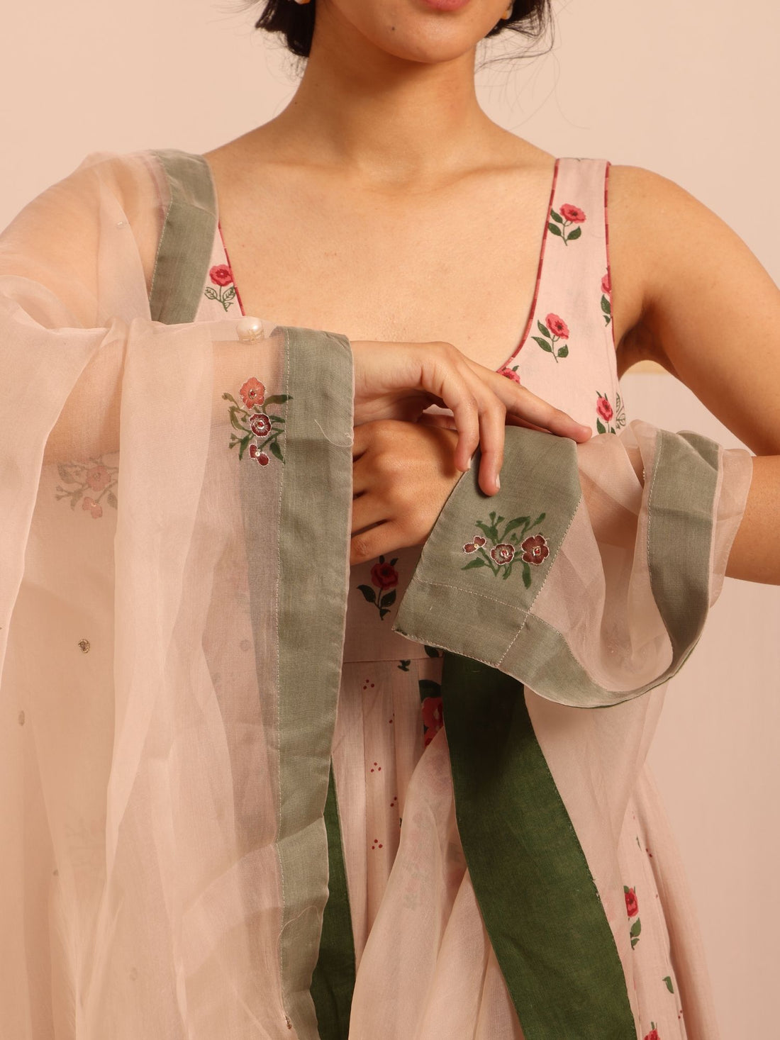 Khwaab Organza Anarakali Dress