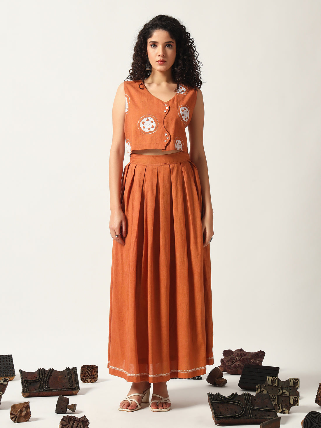 Kohbar Kala Cotton Co-Ord Set