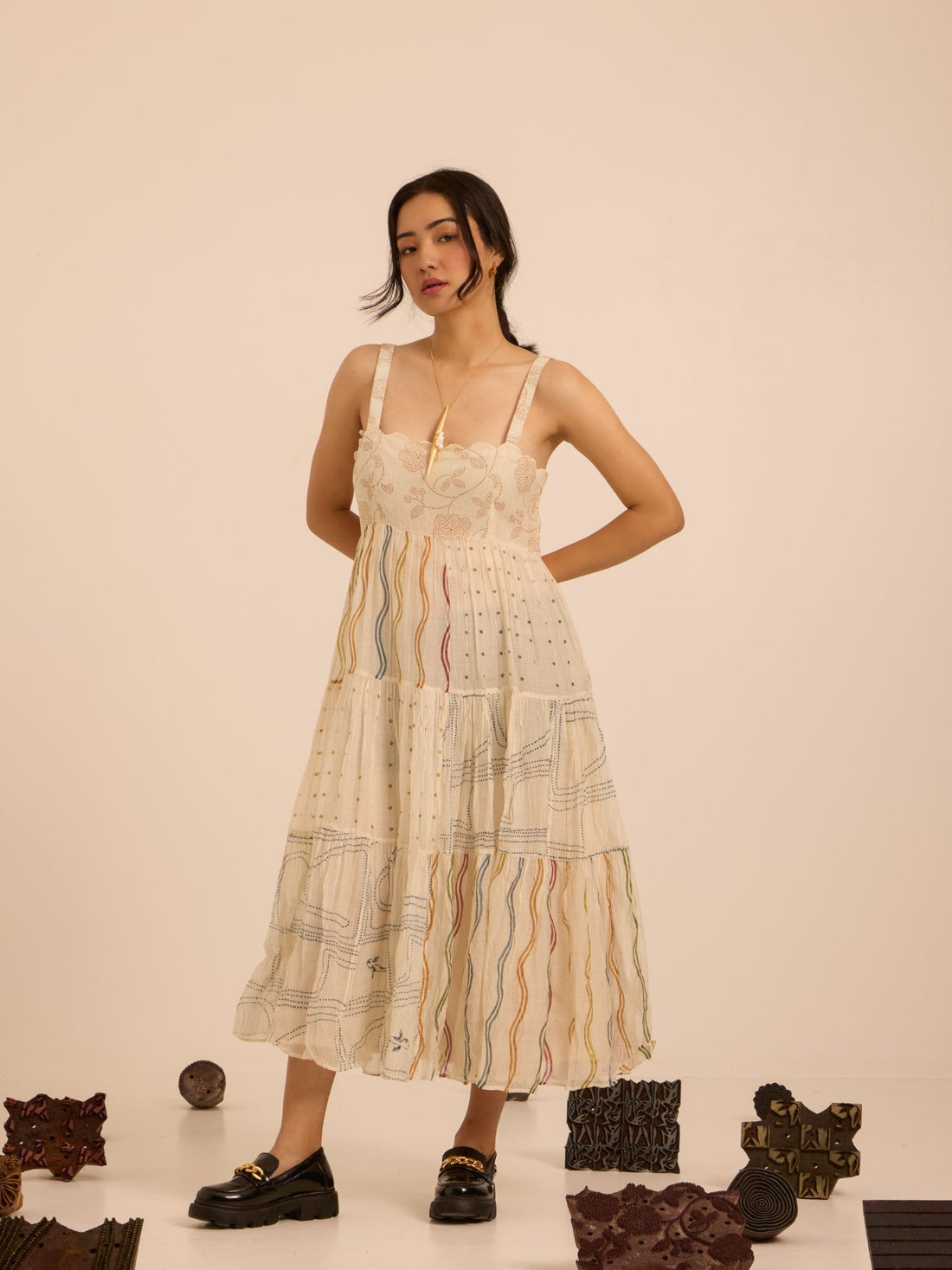 Patch Perfect Sohrai Dress