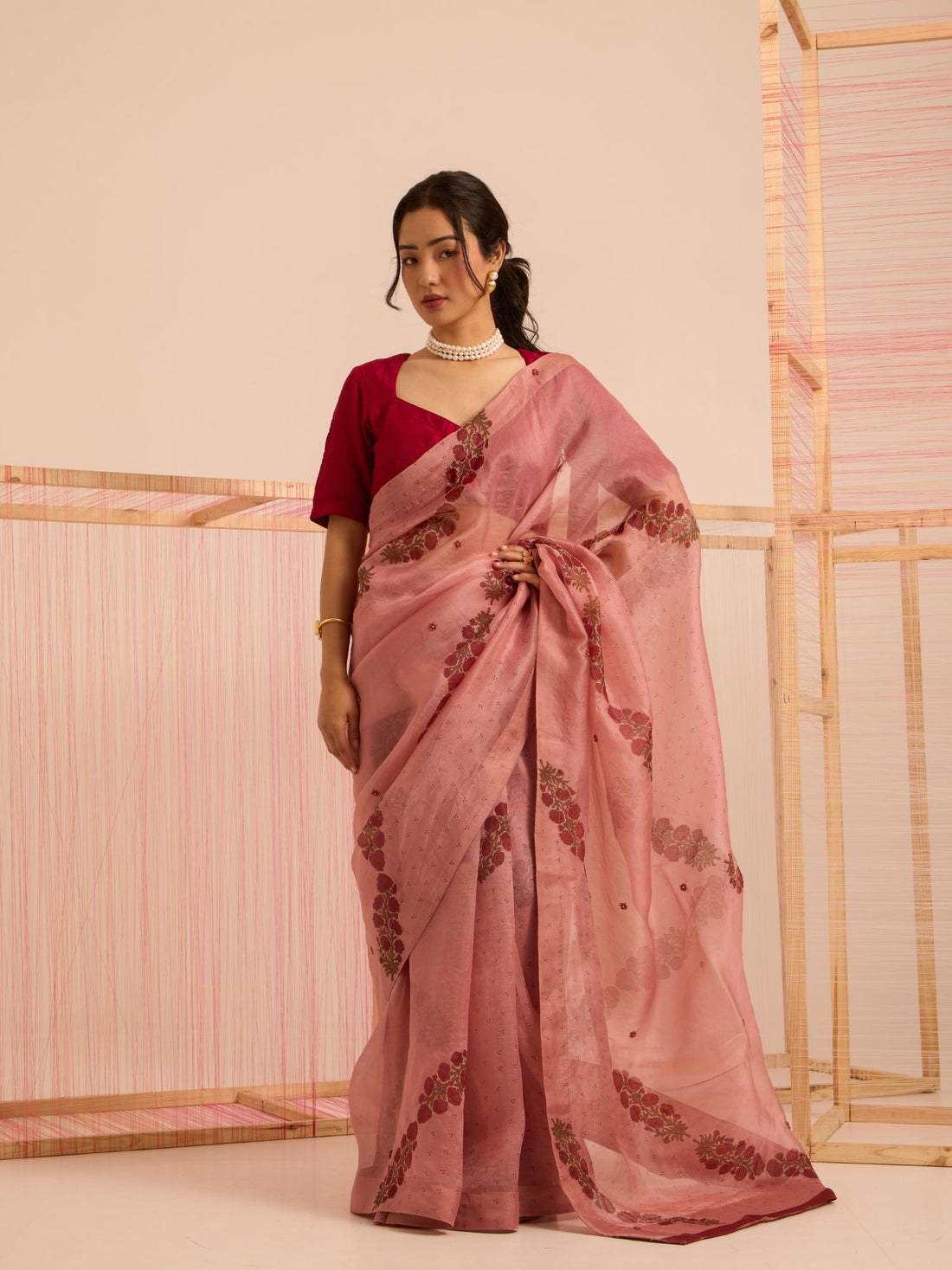 Zeba Chanderi Saree