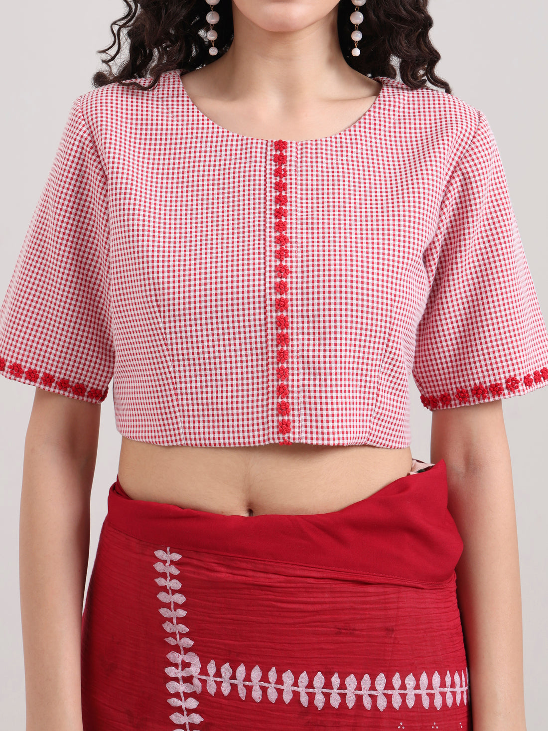 Saantha Signature|Sindoori Stitches Blouse