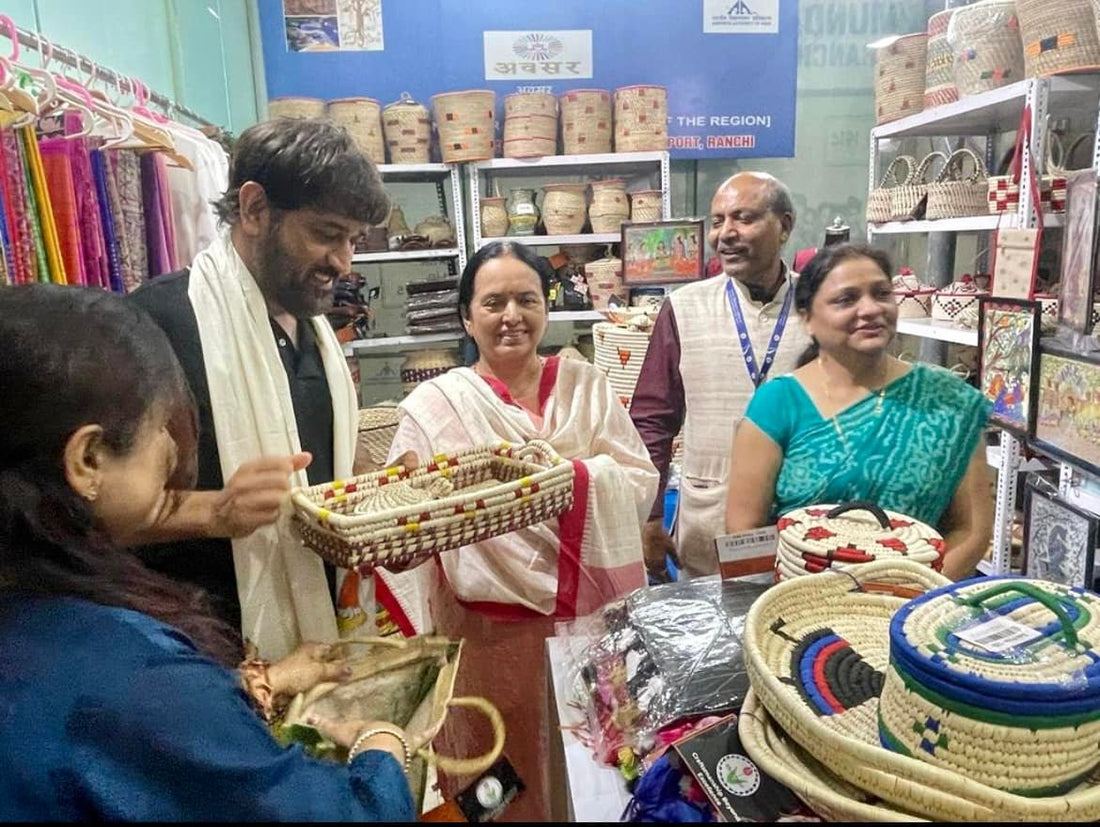 MS Dhoni at Ambalika's Avsar store