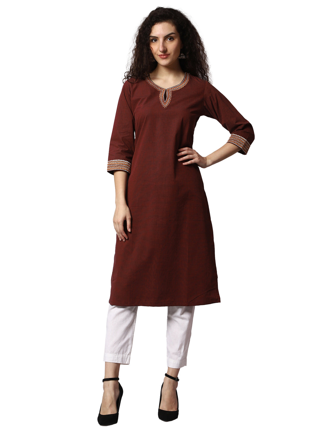 Autumn Affection Cotton Kurta