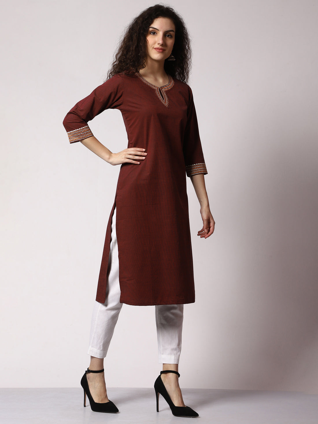 Autumn Affection Cotton Kurta