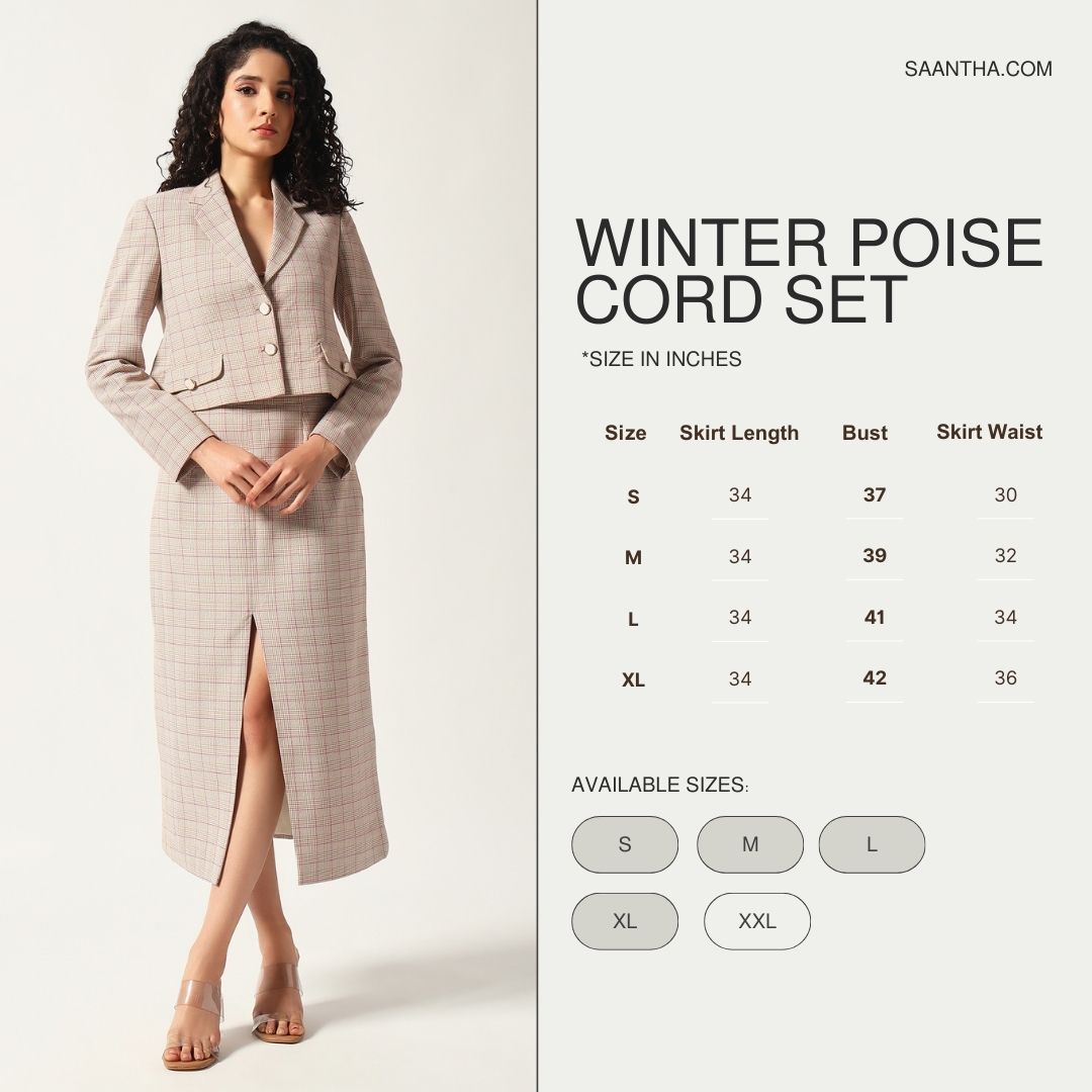 Winter Poise Cord Set