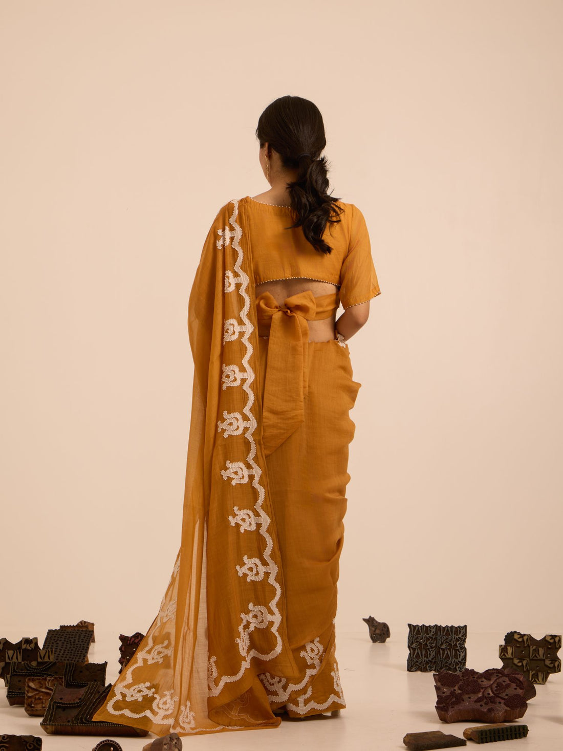 Sohrai Chanderi Saree