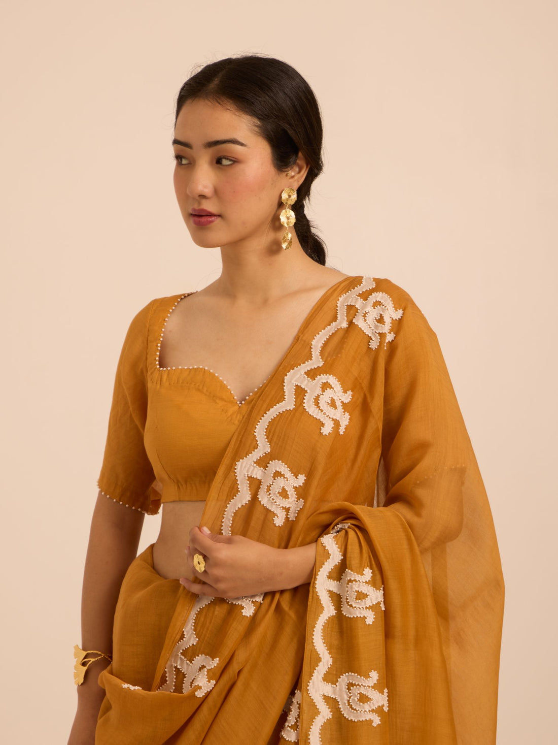 Sohrai Chanderi Saree