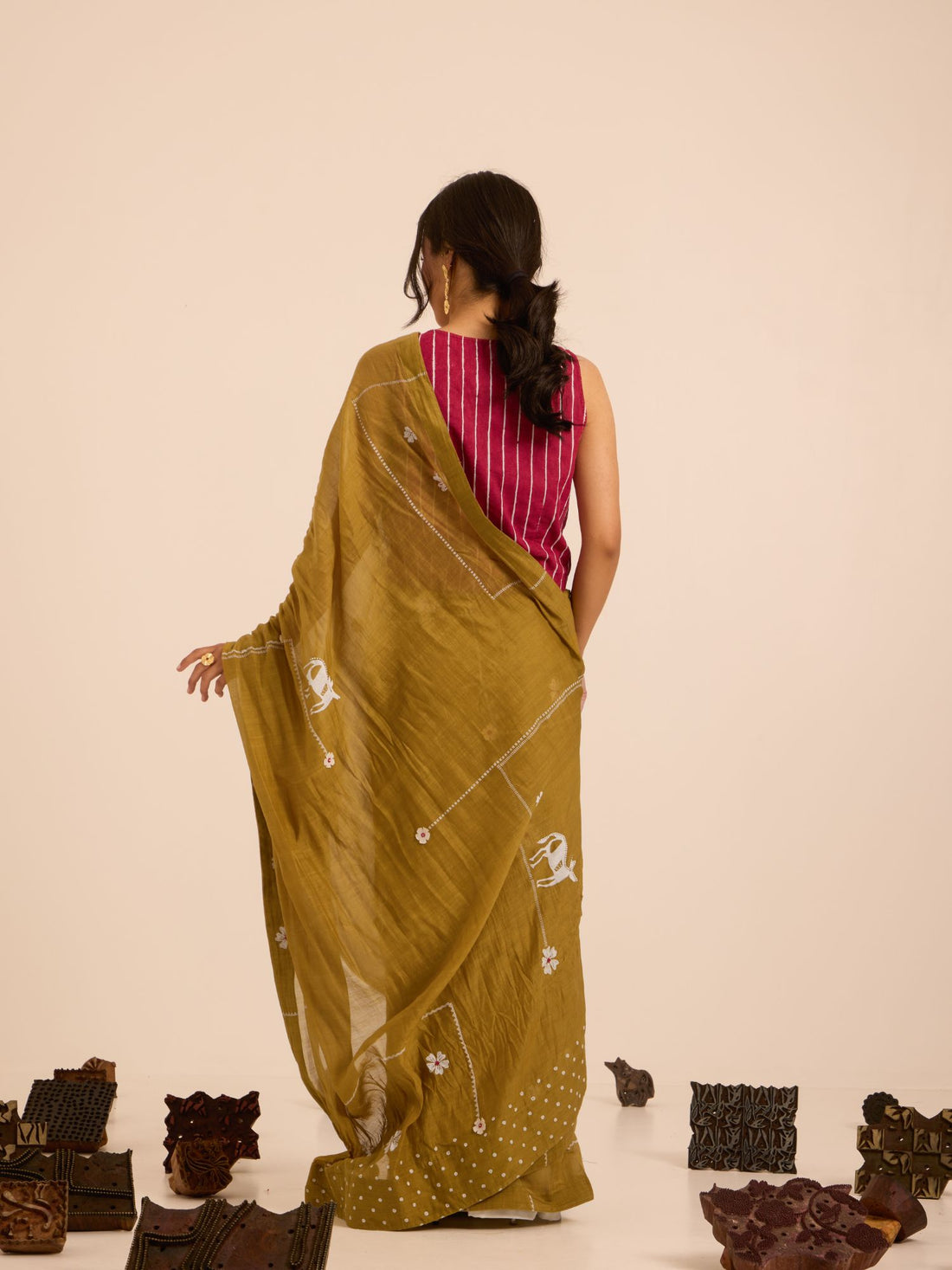 Vanya Chanderi Saree