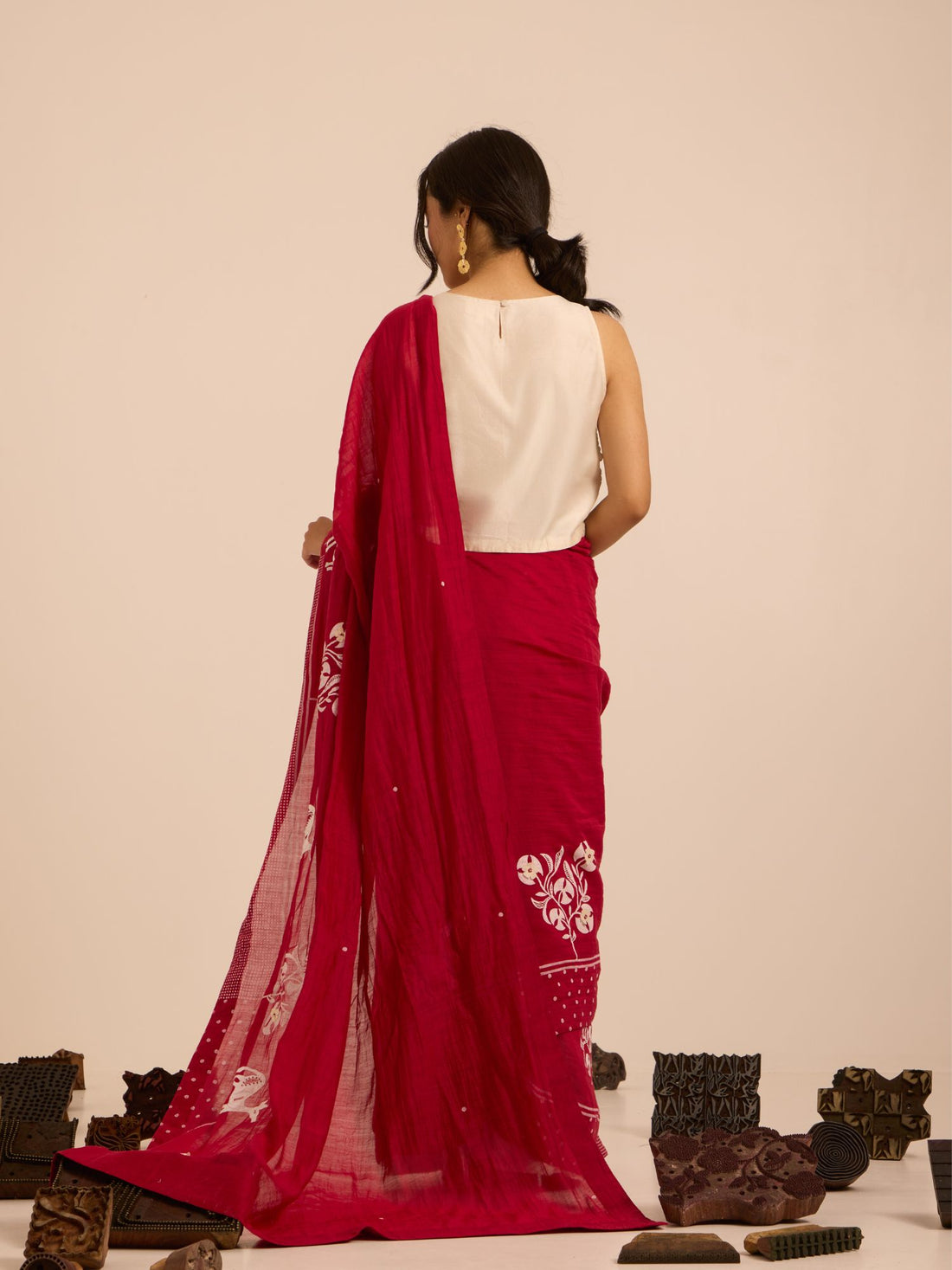 Ira Chanderi Saree