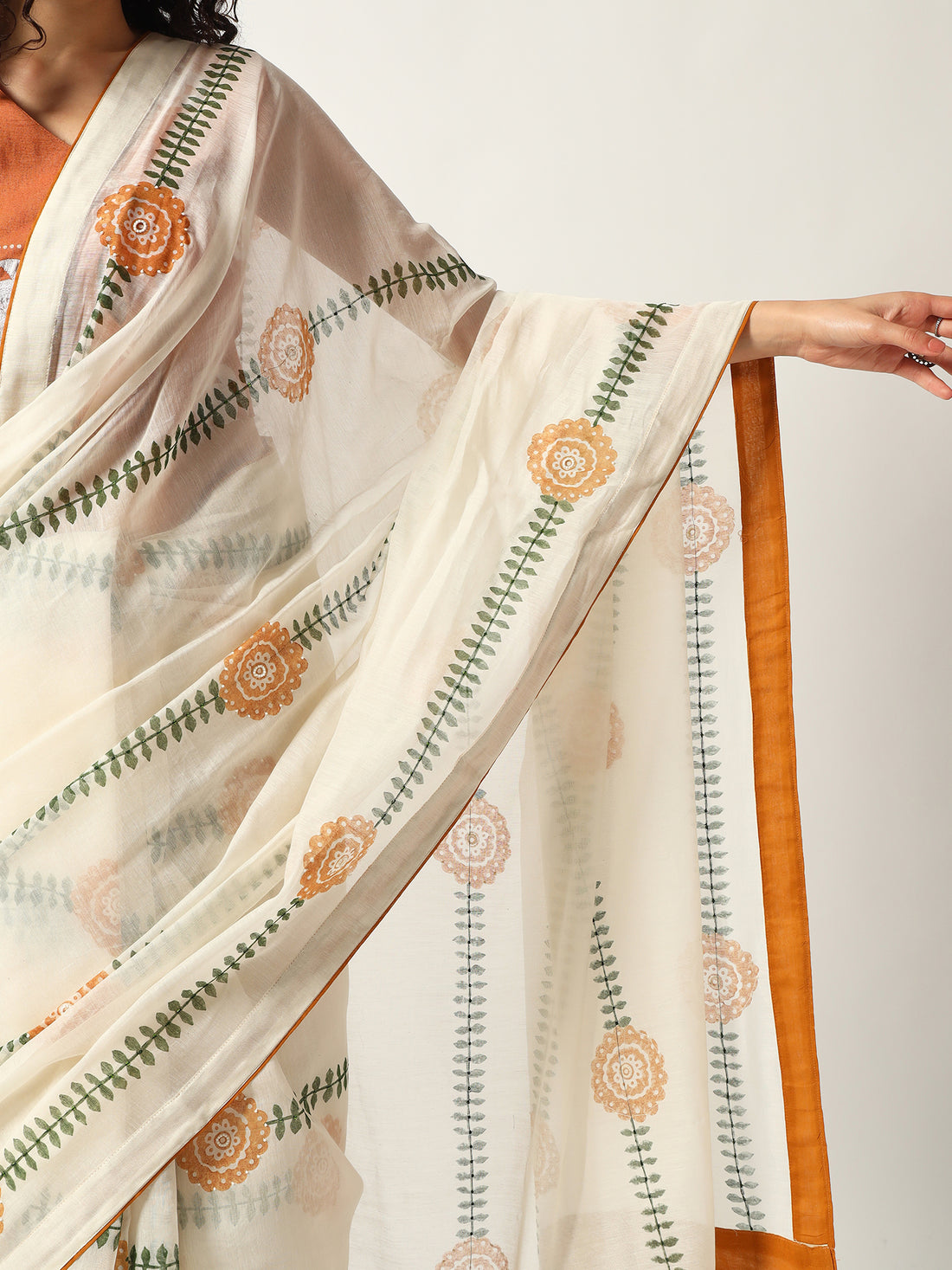 Pallavika Chanderi Saree