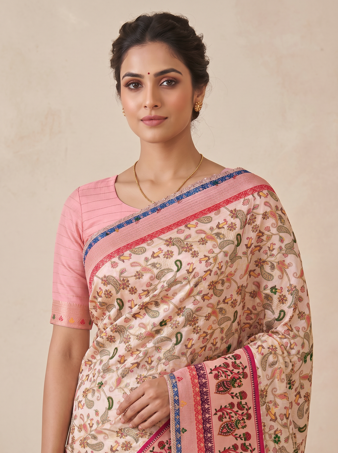 Saantha Signature|Pink Art Silk Weave Saree