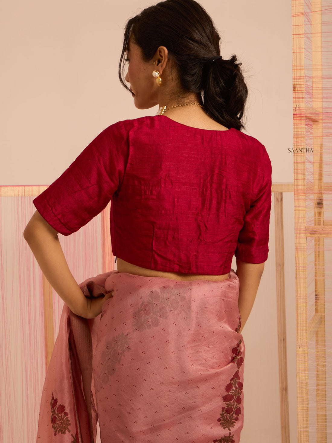 Zeba Chanderi Saree