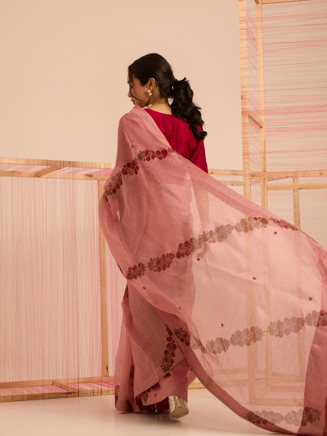 Zeba Chanderi Saree