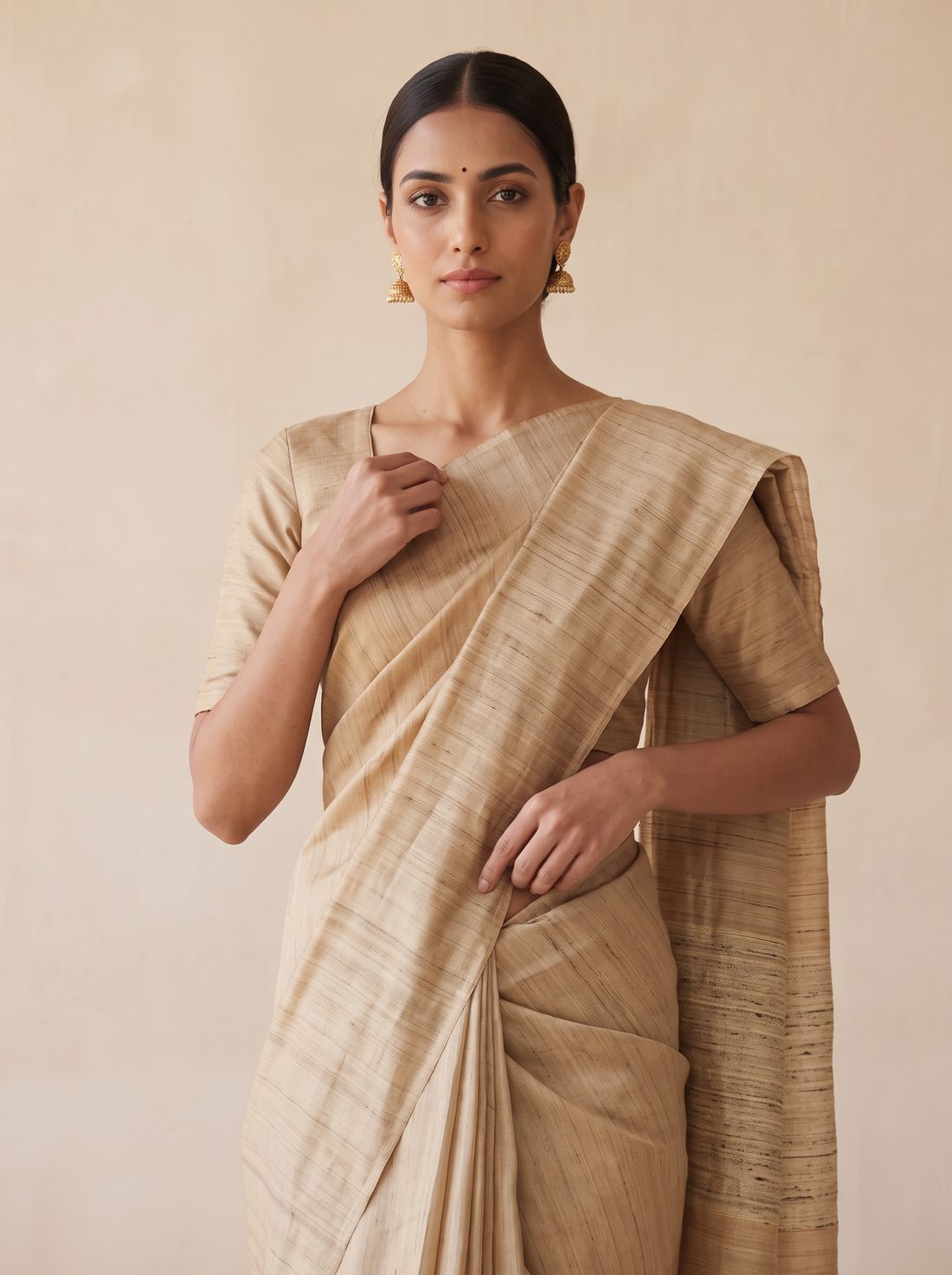 MS-HL PURE TASSAR 473 SAREE 11990