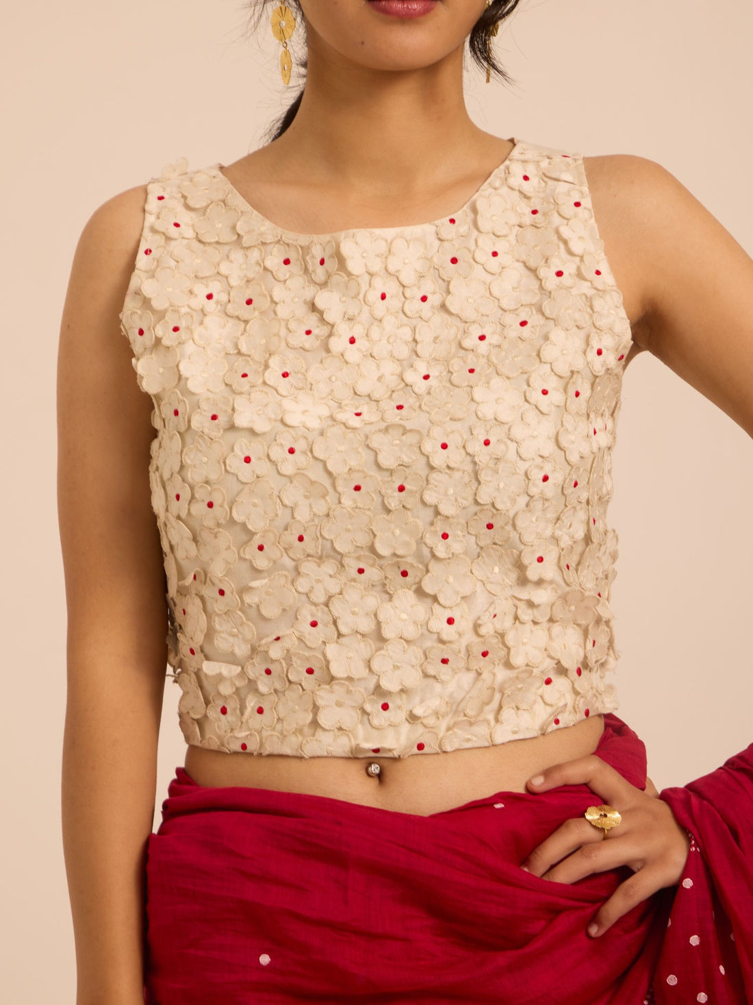 Guldasta Chanderi Blouse