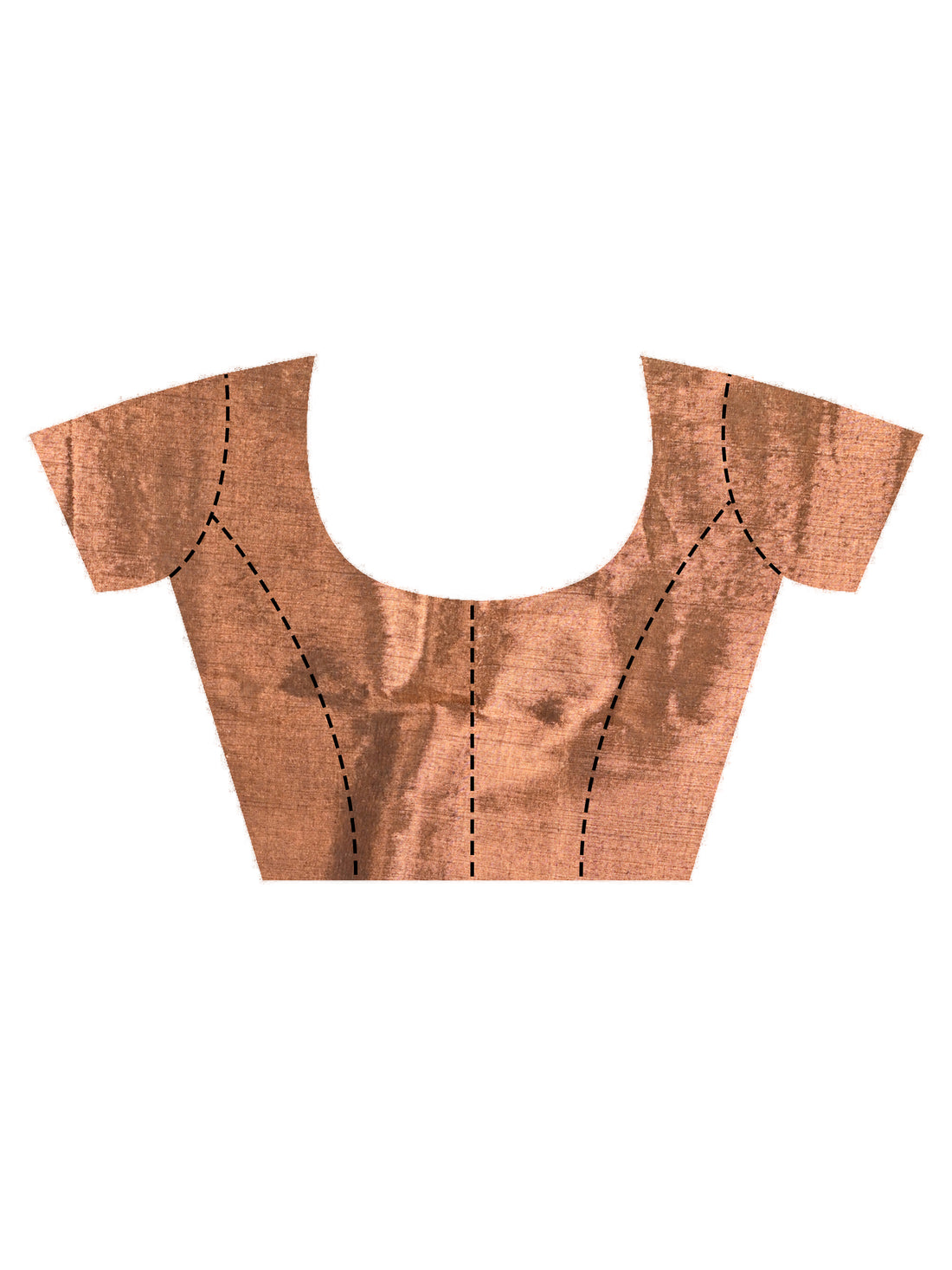 Brown Tissue Ragha Saree with Elegant Textured Finish