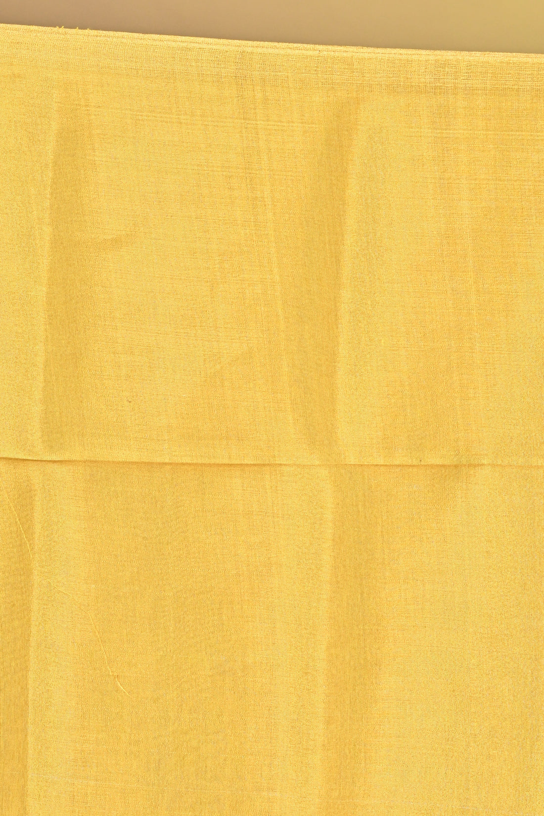Yellow Tissue Linen Saree with Elegant Floral Woven Design