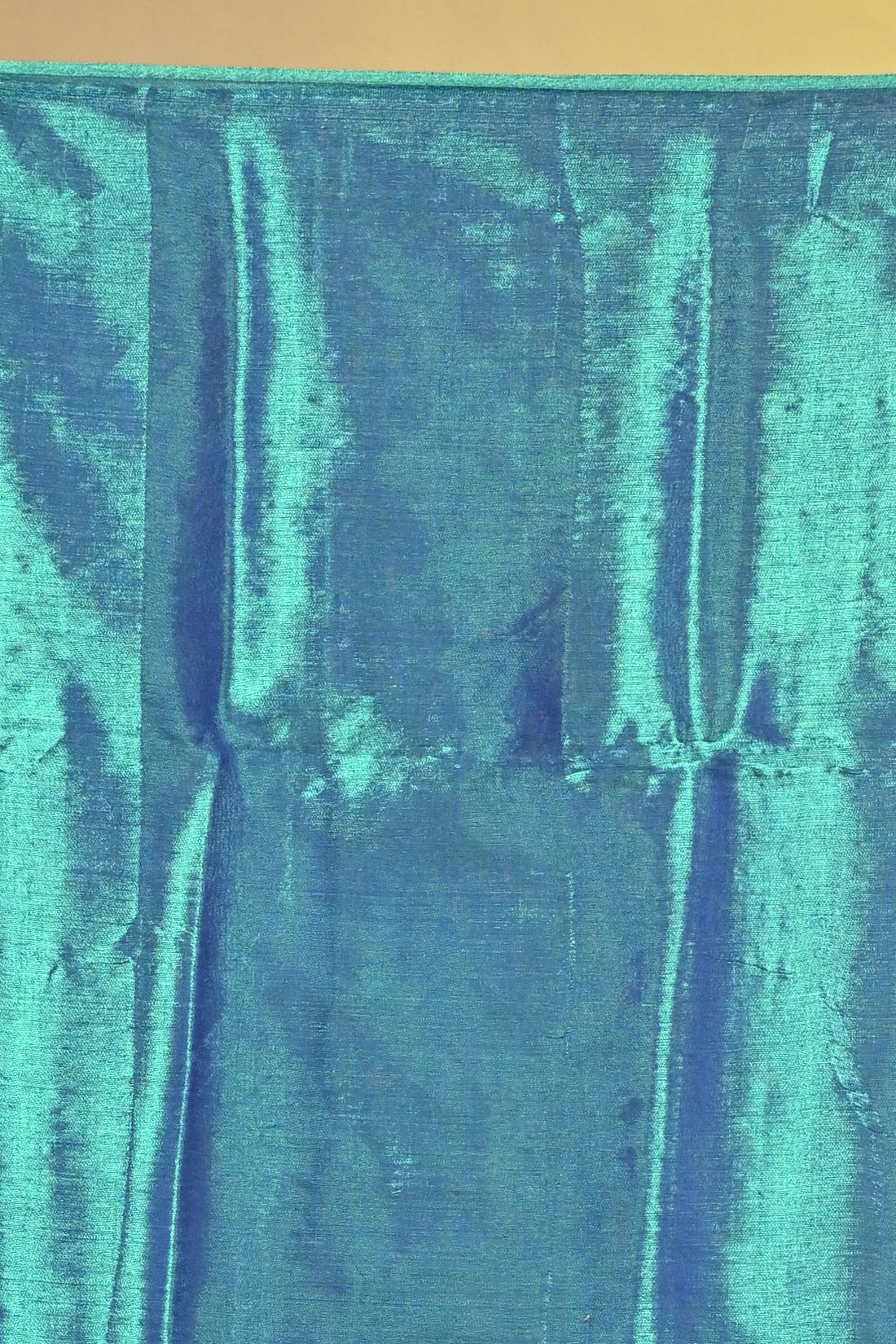 Teal Green Tissue Ragha Saree with Elegant Textured Finish