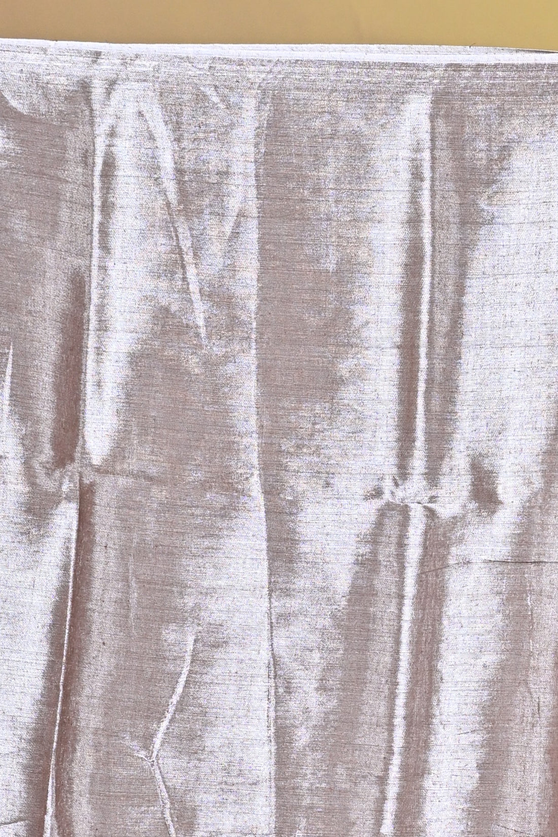 Grey Tissue Ragha Saree with Elegant Textured Finish