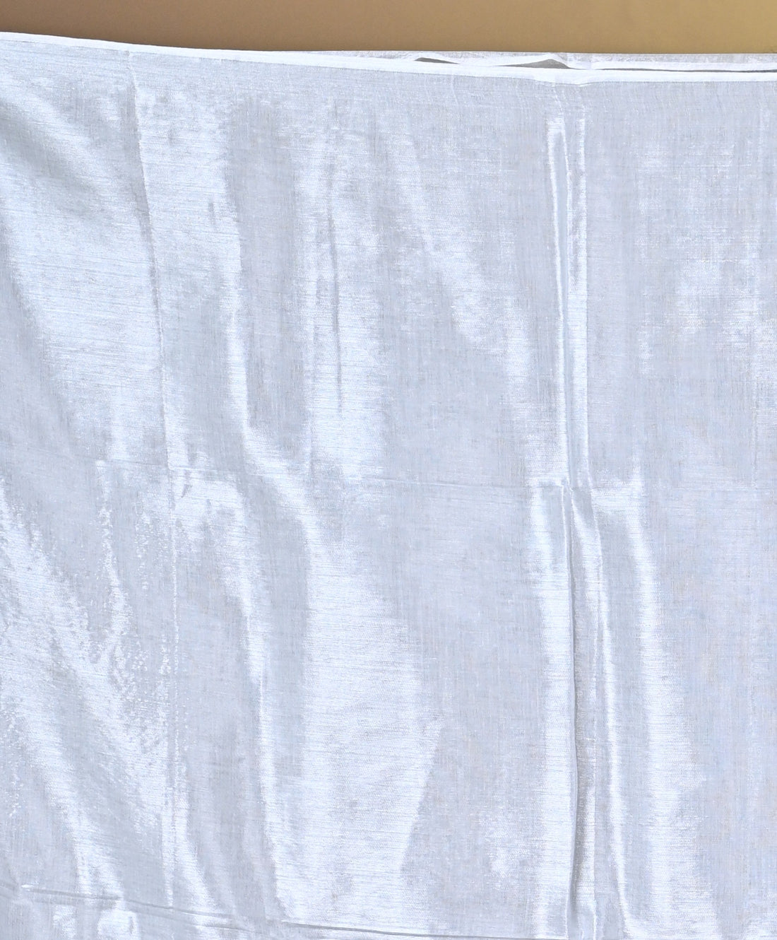 Grey Tissue Ragha Saree with Elegant Textured Finish