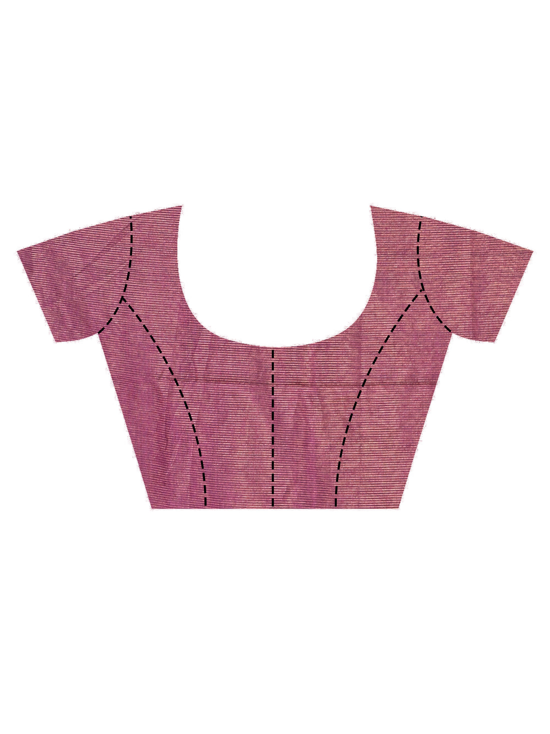 Magenta Khadi Cotton Saree with Elegant Border Design