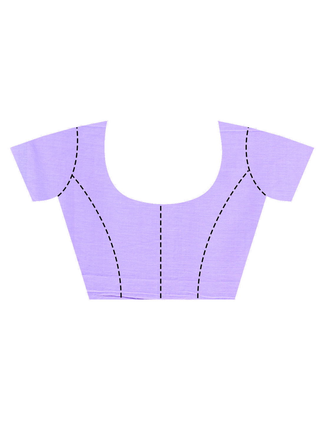 Lavender Handloom Pure Khadi Cotton Saree