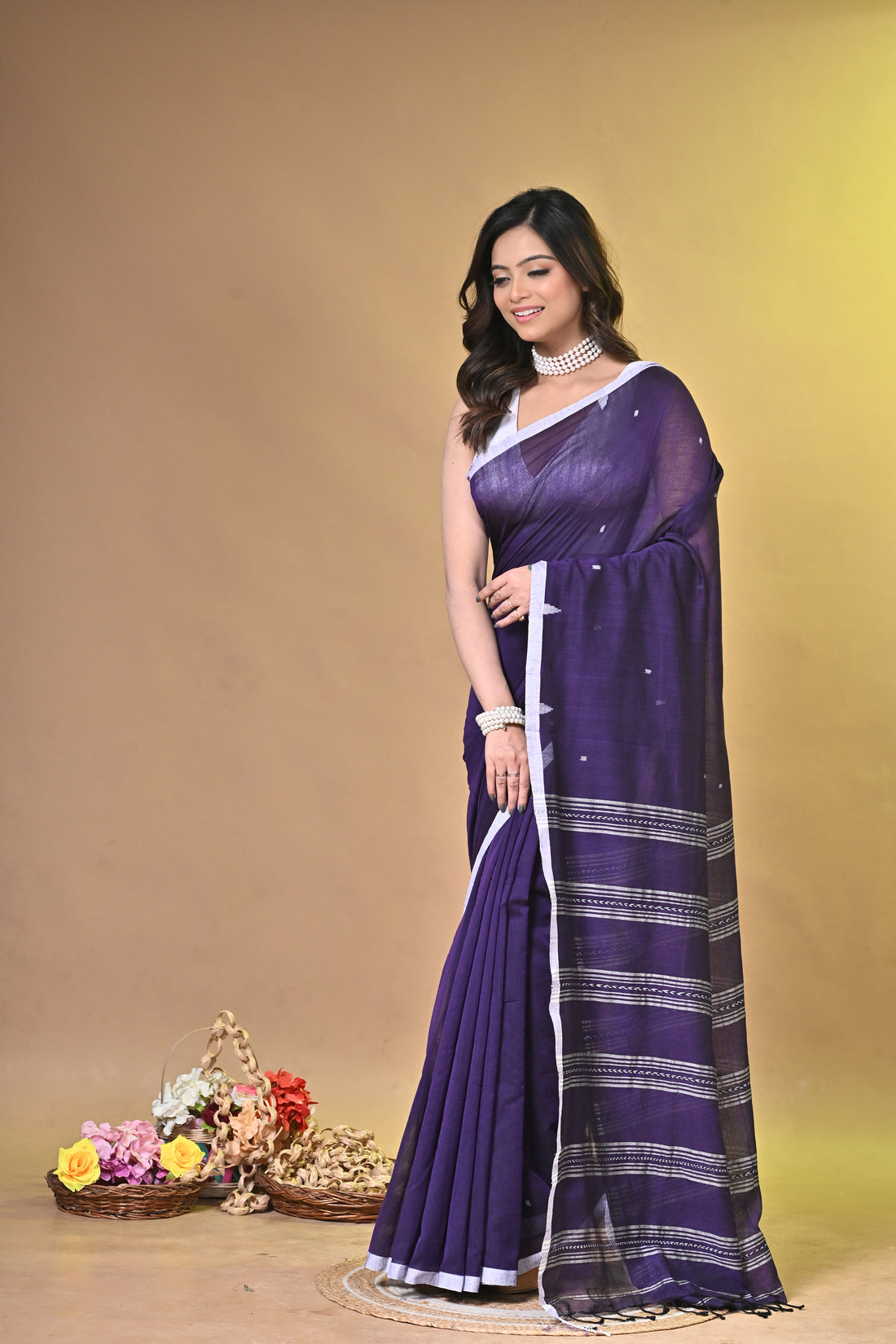 Handloom Pure Khadi Saree